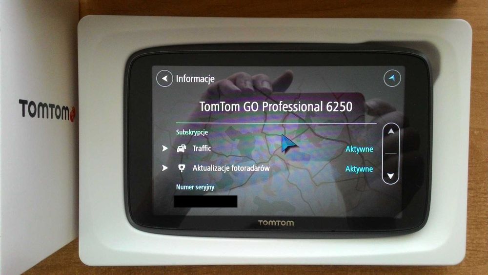 TomTom Truck Professional 6250 SIM - gwarancja, ostatnia nowa sztuka !