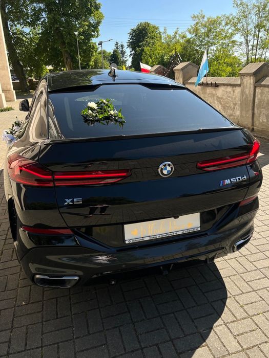 Auto do ślubu BMW X6