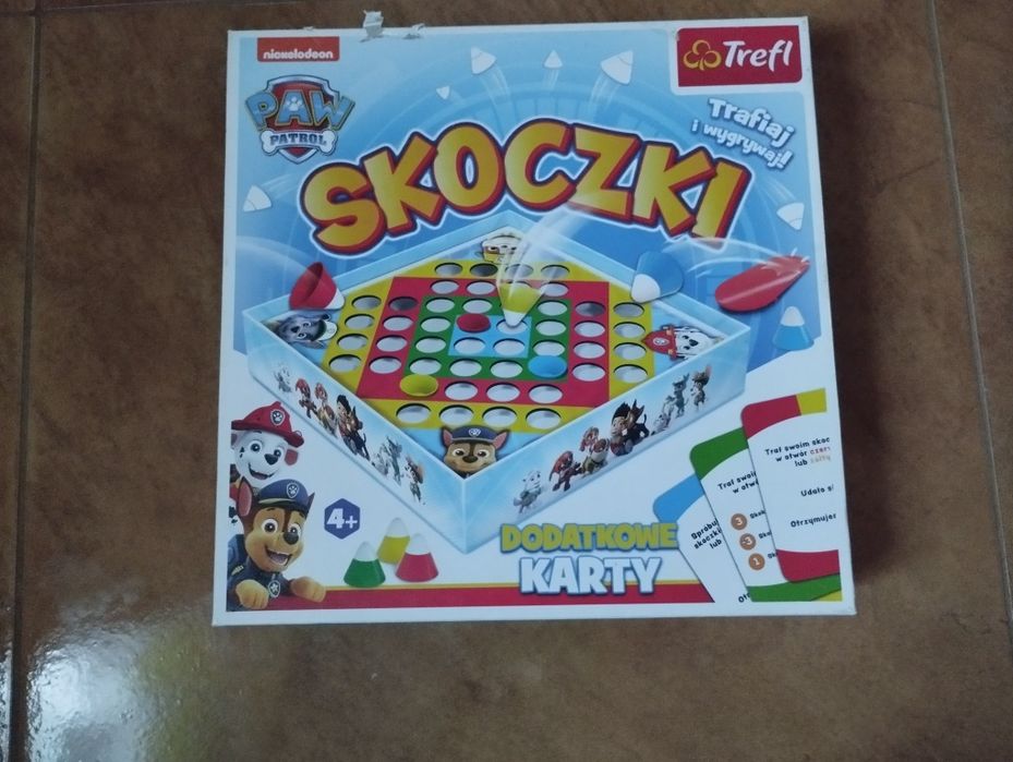 Skoczki  trefl gra