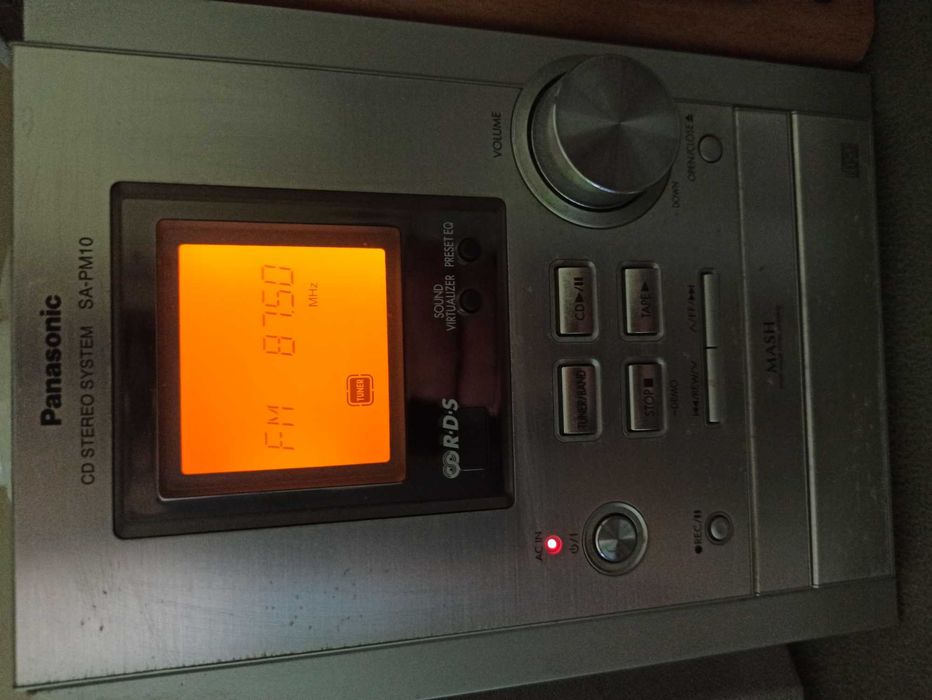 Музыкальный центр Panasonic SA-PM10, AUX.