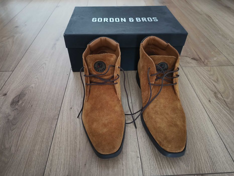 Buty Męskie Trzewiki Gordon & Bros Nowa Alaska BT Suede 43 Nowe