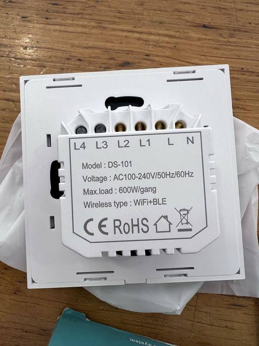 Interruptor Switch Smart Wifi+Ble sensor - NOVO