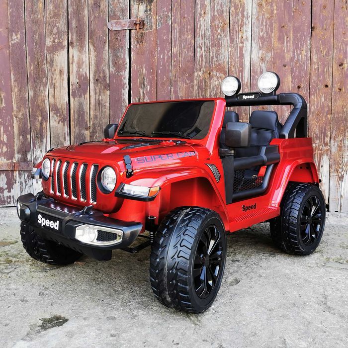 JEEP WRANGLER Terenowy 4x4 Auto AKUMULATOR Elektryczny Rubicon DZIECI