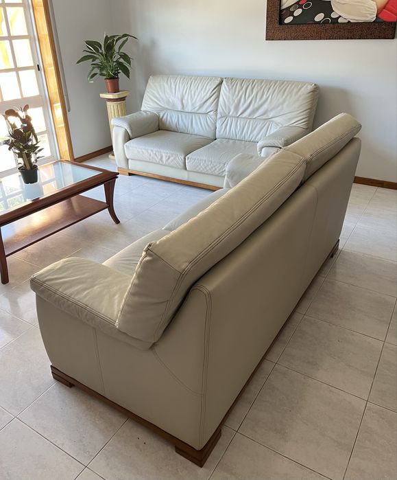 Sofás de 3 lugares em excelente estado