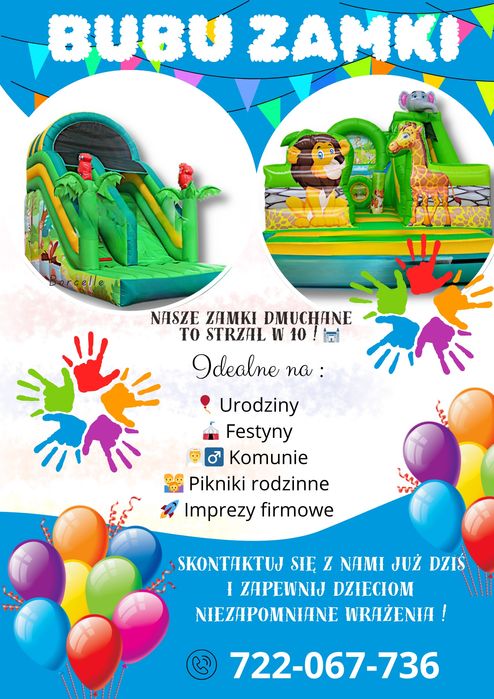 Wynajem zamków dmuchanych