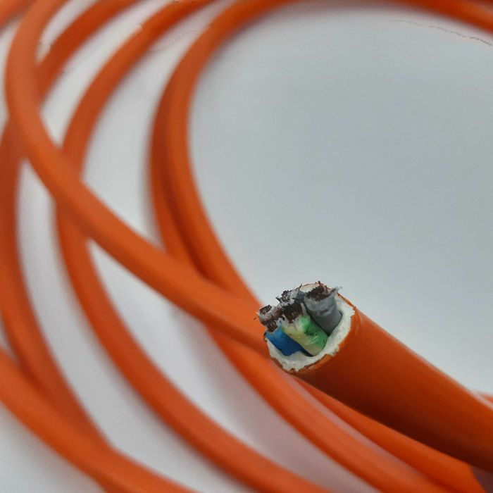 10 Metros Cabo Trifásico Multifilar 5G2,5mm2 Toxfree Plus 331 zh rz1-k