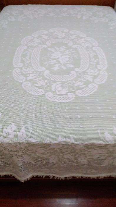 Colcha renda branca