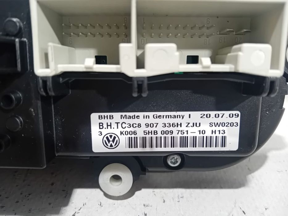 Comando sofagem Climatronic VW Golf 6 VI 5HB00975110