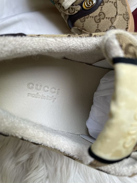 Кеди Gucci у якості люкс