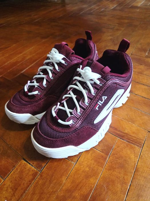 Fila Disruptor Mesh Low wmn кросівки бордові