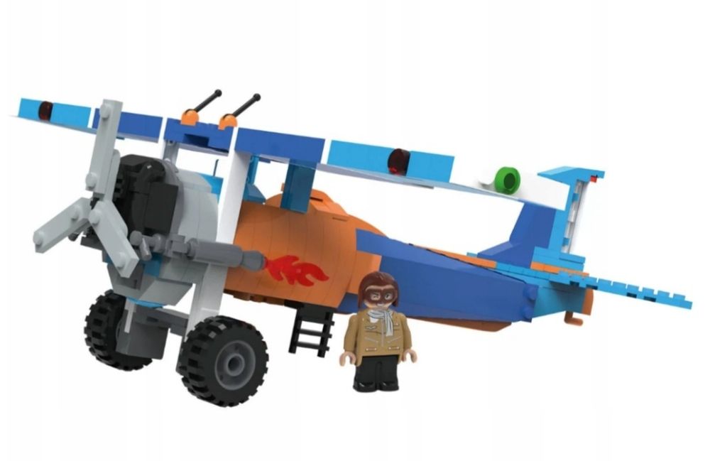 Playtive zestaw klocków konstrukcyjnych 3w1 283 el