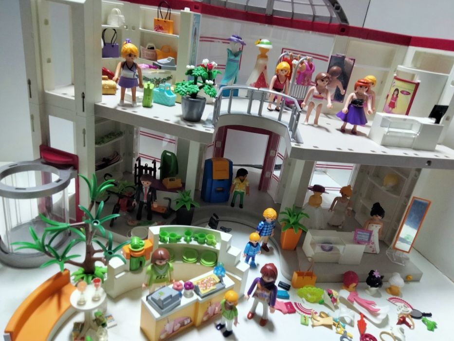 Playmobil galeria handlowa z wyposażeniem