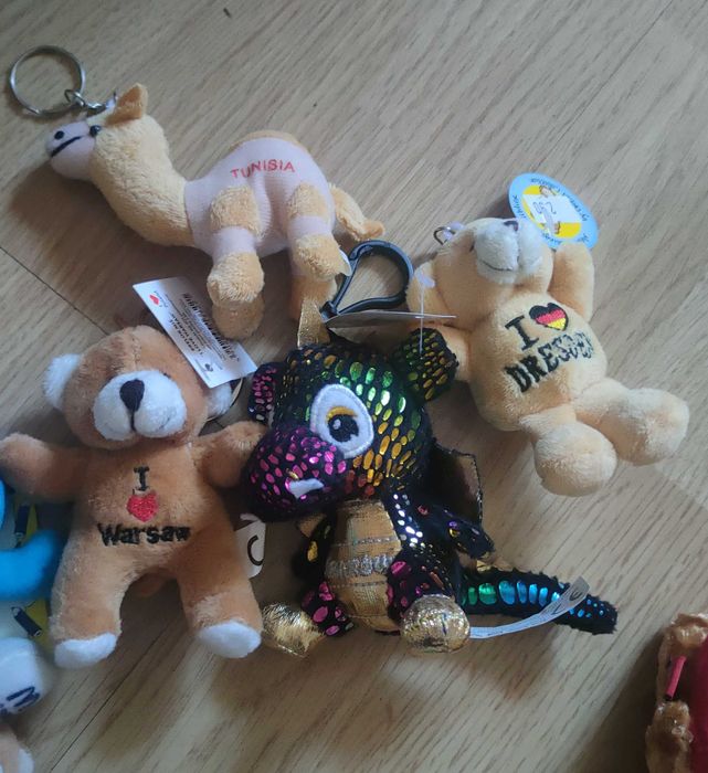 Torba małych maskotek (dużo nowych z metkami)