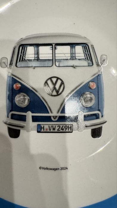 Talerz VW porcelana