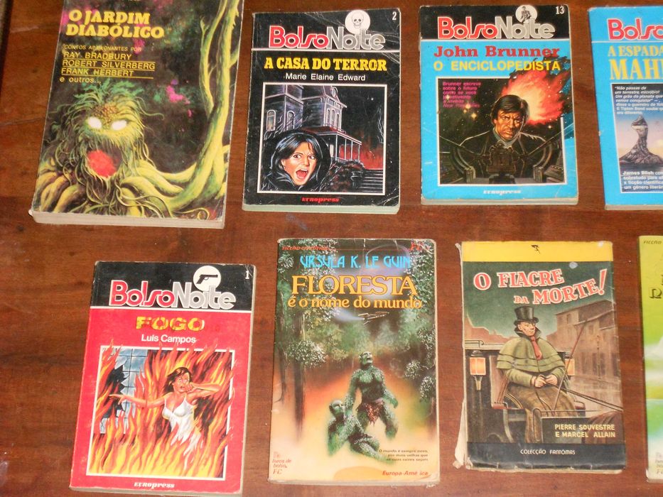 Livros diversos terror ficçao cientifica