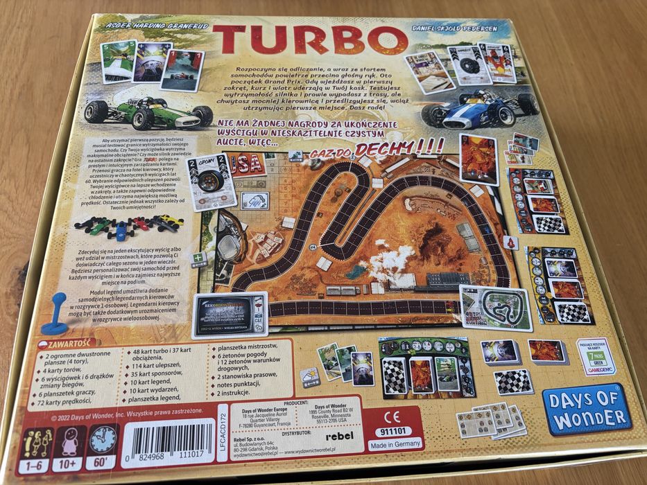 Gra planszowa Turbo