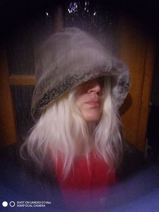 Хутряна панама мех зимняя шапка норкова шапка норочка ушанка норка нат