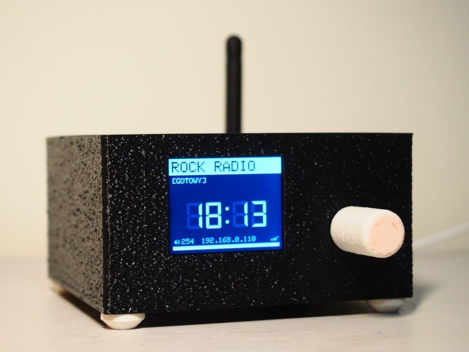 Mini tuner internetowy ESP32 YoRadio 1,8" USB-C