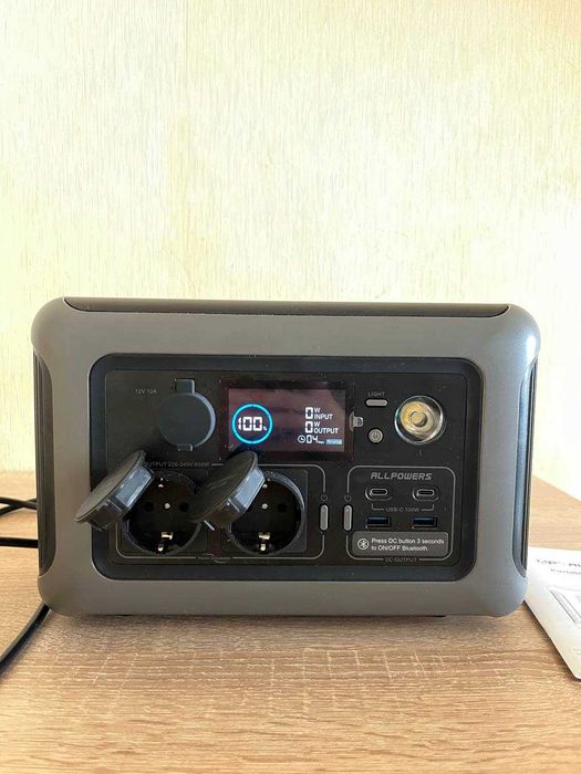 Зарядна станція Allpowers R600, 600 Вт