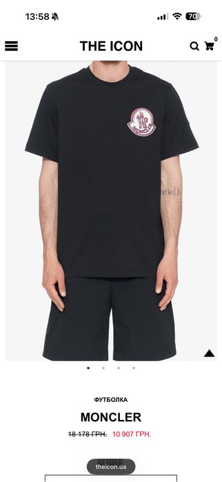 Moncler футболка