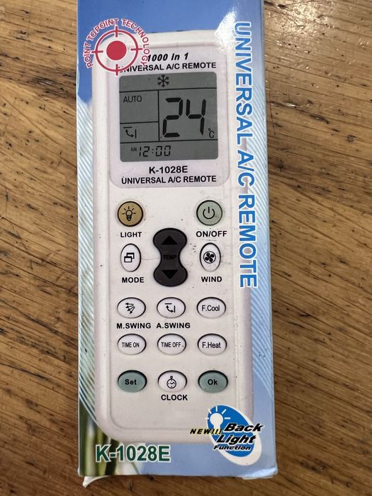 Comando universal ar condicionado - NOVO