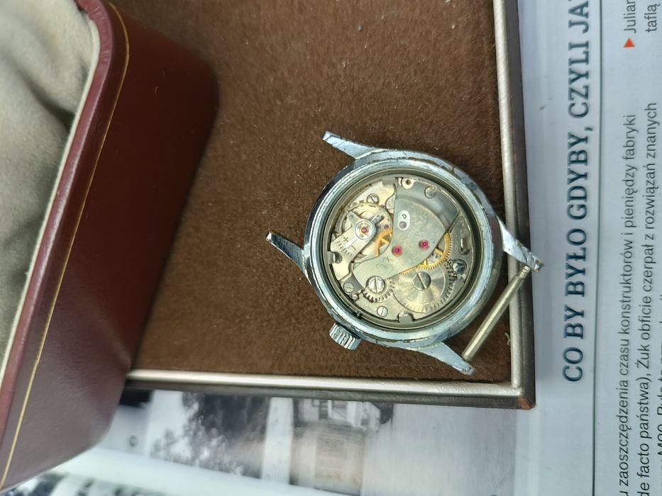 Zegarek  mechaniczny pronto Swiss 17jewels