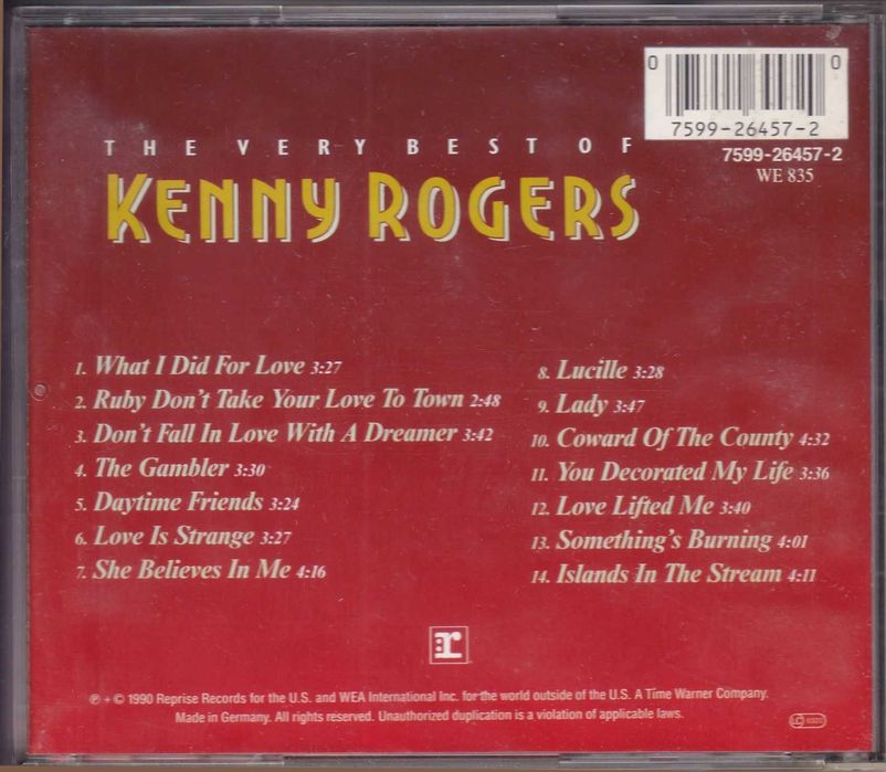 CD - Kenny Rogers423210590657597441
