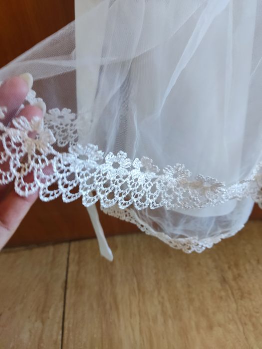 Vestido branco criança menina - Batizado, Primeira Comunhão, Daminha