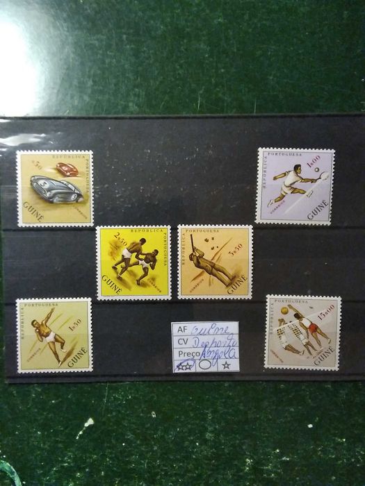 1962 Guiné Modalidades Desportivas MNH **