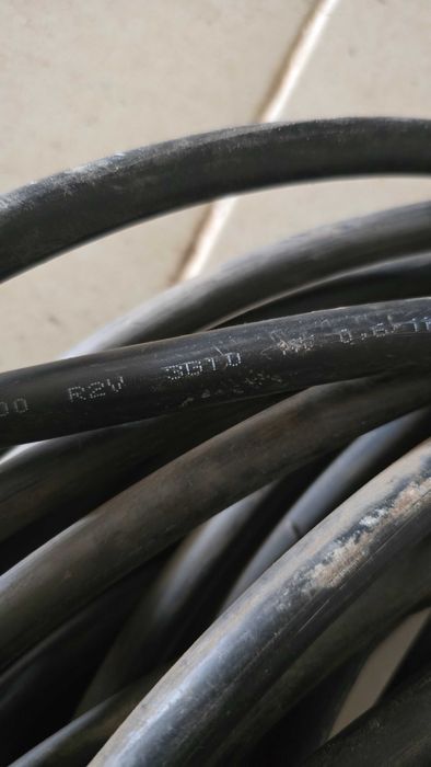 Cabo de eletricidade 3G10mm2