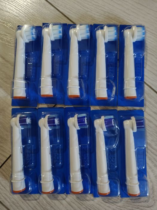 Końcowki do szczoteczki Oral-B 10 sztuk