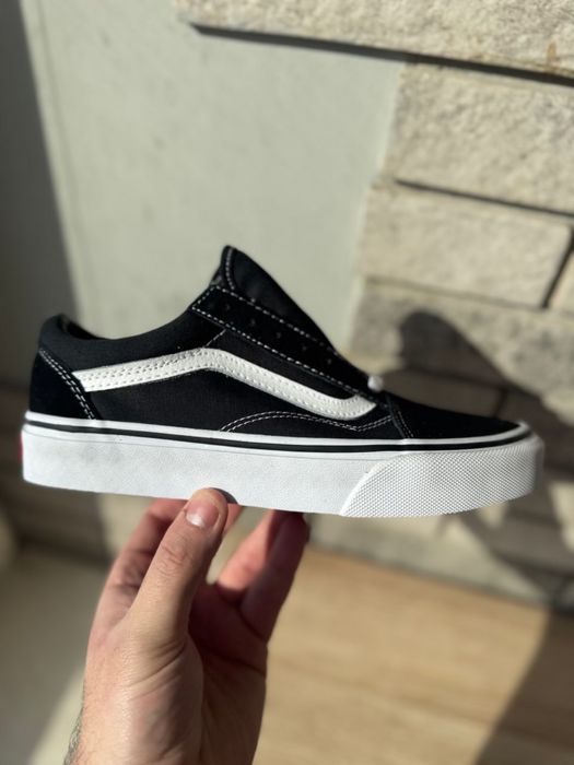 36-44р Кеди Vans Old Skool Low Black/White