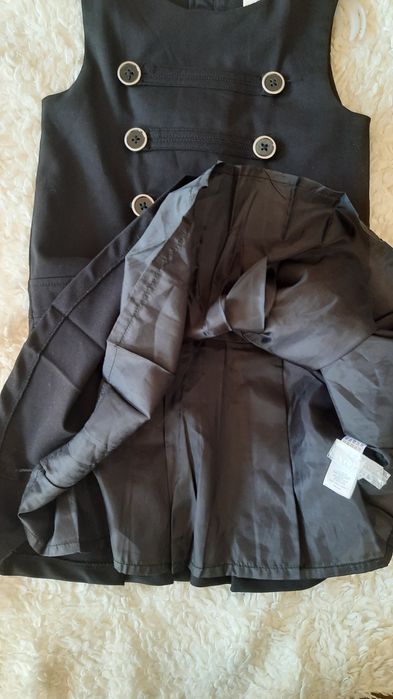Tenis skirt  sarafan/sukieneczka  128 czarna