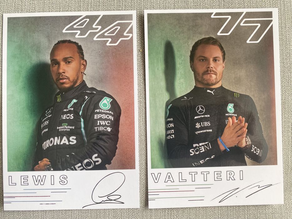 F1 Hamilton, Bottas, Mercedes Petronas Formuła 1