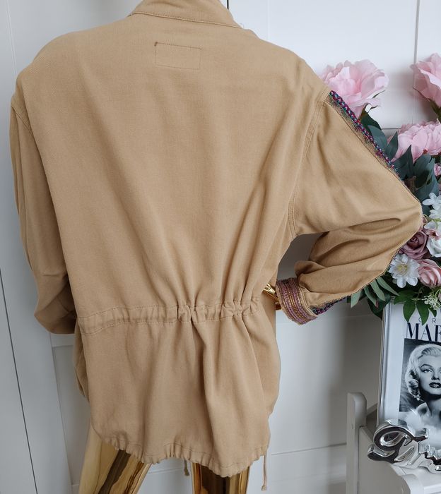 Limited Edition Wiralowa katana jeansowa jacket Bohoo moda R.L 40