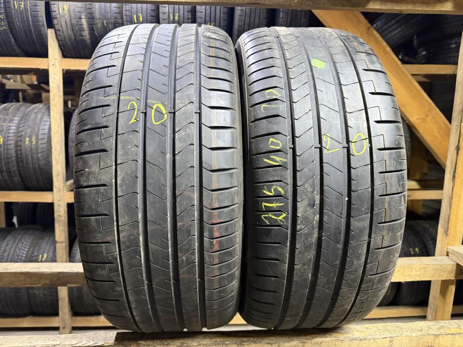 Шини літо 275/40R20 PIRELLI Pzero PZ4 2шт 7мм 20рік