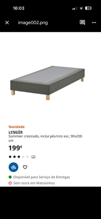 Duas camas com dois colchoes ikea