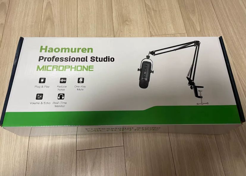 Microfone Profissional + Suporte Mesa