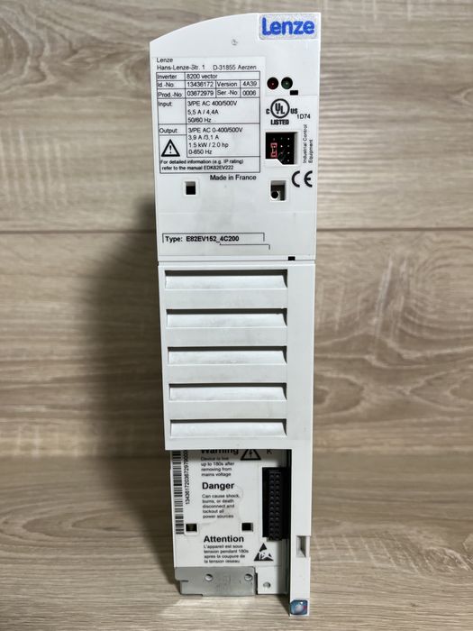 Частотний перетворювач Lenze 8200 (частотник)