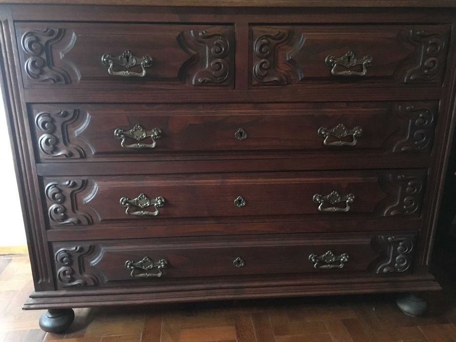 Mobília quarto de casal antiga