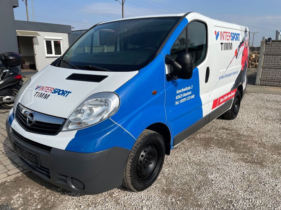 Opel Vivaro  2010 Lift Mega Niski Przebieg 115 Tys Udokumentowany F/Vat 23%