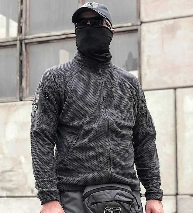‼️КОФТА КУРТКА HELIKON-TEX Alpha Tactical Фліс толстовка бомбер світшот светр флис альфа хелікон текс‼️