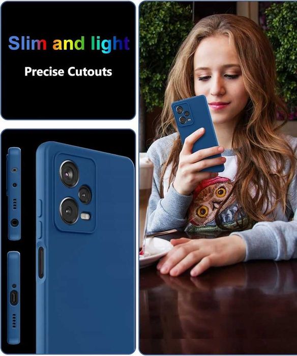 Etui Case Pokrowiec Obudowa Plecki Xiaomi Redmi Note 12 Pro 5g Blue
