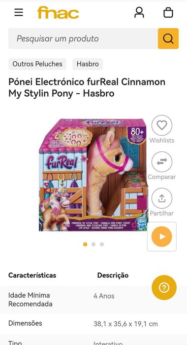 Pónei interativo Hasbro