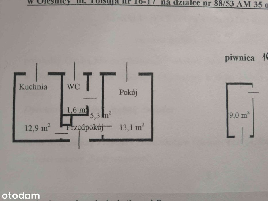 Kawalerka 33m2, parter, balkon, piwnica inwestycja.