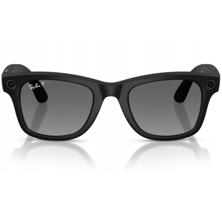 Okulary RAY BAN Meta Wayfarer Gen 2 Czarny mat