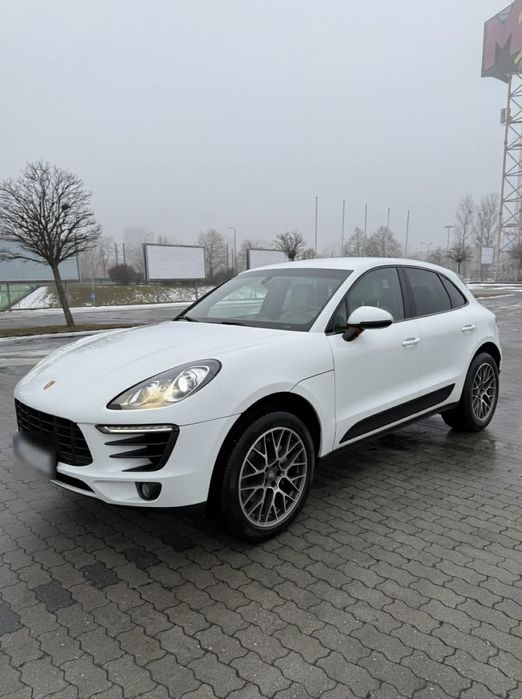 Porsche Macan S diesel  Biała skórą