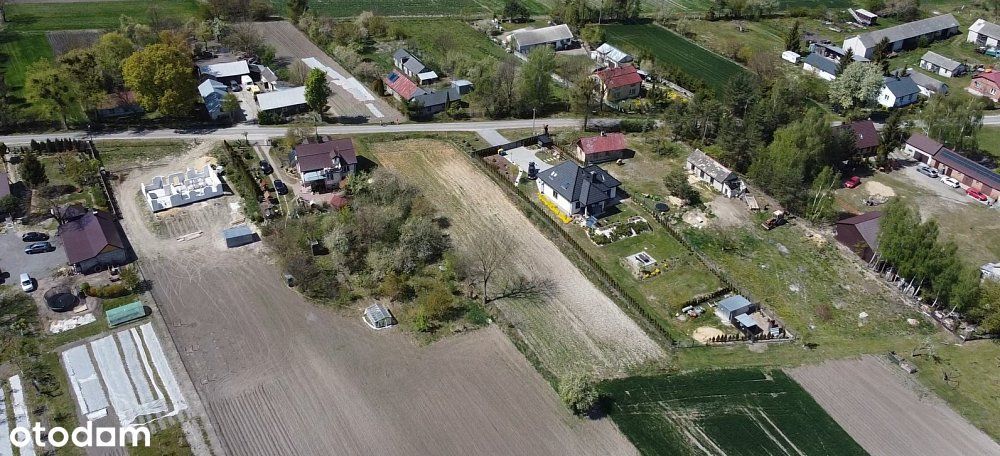 Działka budowlana 18ar| Ochoża| gmina Wierzbica