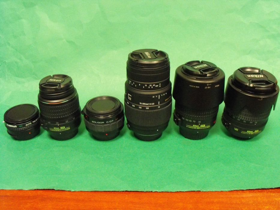 Aparat Nikon D7000 + obiektywy