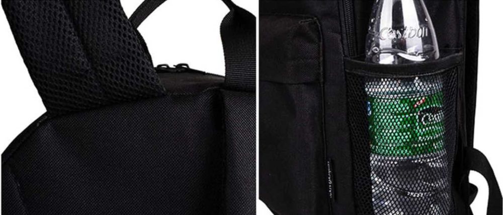 Plecaki fluorescencyjne z piórnikiem - świecą w ciemności !